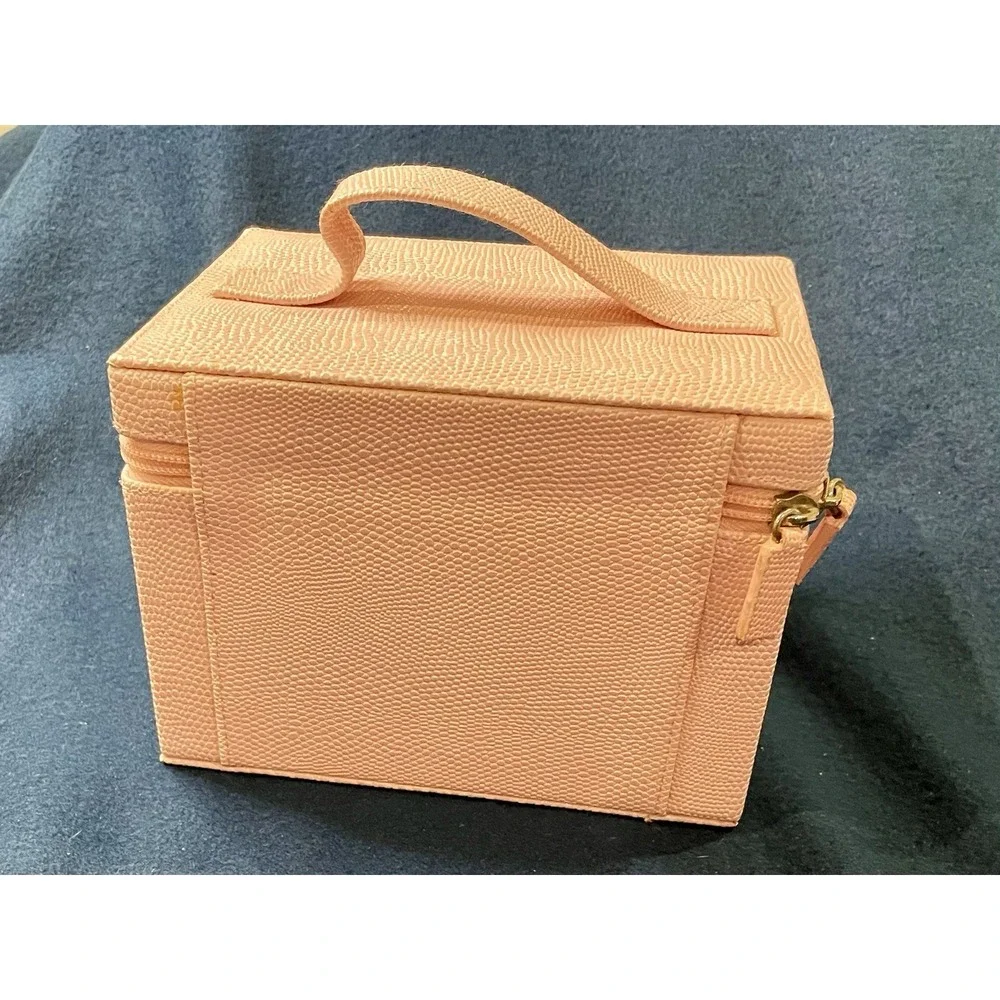 Polo Ralph Lauren Romance Pink Snake Skin Travel Case 7